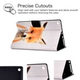 thumbnail image 2 of Allytech Kindle Fire HD 8 Case 2018 /2017/2016 8th 7th 6th Generation Case, Slim Stand Smart Cover Auto Sleep Wake Girls Shockproof Cards Holder Wallet Case for Amazon Fire HD 8, Cute Fox, 2 of 7