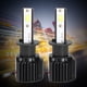 thumbnail image 4 of 120W 6000K H1 faro LED para coche impermeable a prueba de polvo extremadamente brillante accesorio Universal Jadeshay A, 4 of 9