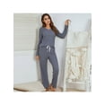 thumbnail image 4 of Ladies Casual Long-sleeved Pajamas Suit Home Service, 4 of 7