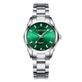 thumbnail image 1 of Mirar CHENXI Reloj de pulsera CHENXI clásico de cuarzo para mujer, reloj de pulsera a la moda con banda de acero sólido, puntero luminoso, 3ATM, resistente al agua para uso diario y de negocios CHENXI Mirar, 1 of 7