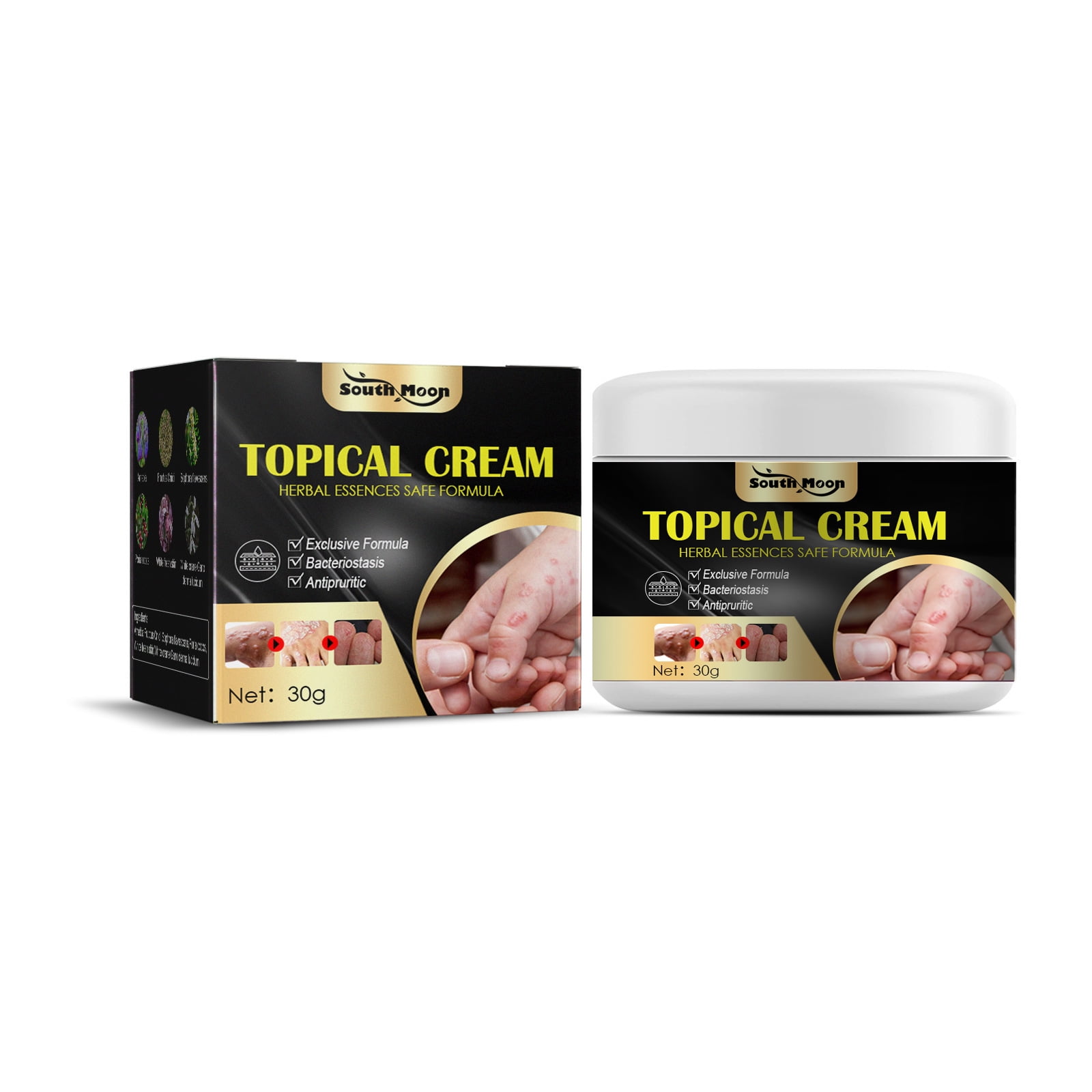 AntiItch Cream Sport Tube, No Parabens, Steroids, Artificial Colors or