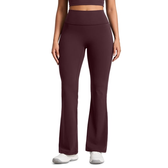 CRZ YOGA Secretsculpt Womens Butterlift Scrunch Butt Flare Leggings 31 Inches