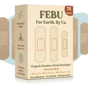 Eco-Friendly Organic Bamboo Fabric Bandages | Gentle Latex Free | Natural Healing Solution -