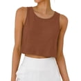 thumbnail image 4 of Women 2 Piece Linen Jumpsuit Matching Set Casual Summer Beach Vacation Outfit, 4 of 8