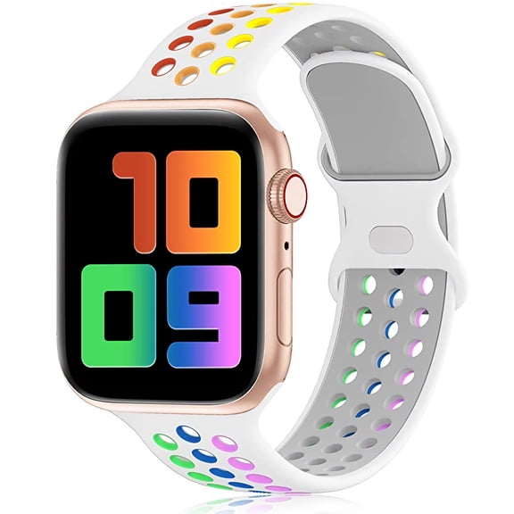 Yeebline Sport Band 38mm/40mm/41mm with Double-Color Athletic Band