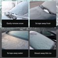 thumbnail image 6 of Multifunctional Car Vehicle Snow Removal Shovel Sweeper Glass Defrost Ice Scraper Defrost Brush Cleaning Brush Winter Tool, 6 of 8