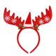 thumbnail image 1 of Christmas elk headband antler headband cute antler headband headbandRed Antlers, 1 of 5