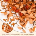 thumbnail image 3 of Fall Decor, Fall Leaves Stems, 8'' Fall Floral Stems, Autumn Decorations for Home Vases Table Fall Floral Arrangements Thanksgiving Halloween Decor, 3 of 5