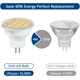 thumbnail image 3 of MR11GU412VLED4WVarmvit3000K,350LM,120°35mmMR1135WHalogenekvivalent,ACDC24V12VGU4InfälldLEDSpotlight,4st, 3 of 4