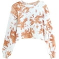 thumbnail image 5 of Amazhiyu Women Cropped Sweatshirt Long Sleeves Pullover Fleece Crop Tops, 5 of 7