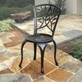 thumbnail image 2 of Patio Dining Chairs Set of 2 Outdoor Bistro Chairs Set Cast Aluminum Furniture, 2 of 10