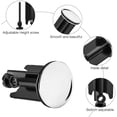 thumbnail image 3 of Hongchun Évier, 2 PCS Premium Évier Universel, Acier Inoxydable et Anti-Calcaire, pour Lavabo Bidet, Salle de Bain (40mm), 3 of 5