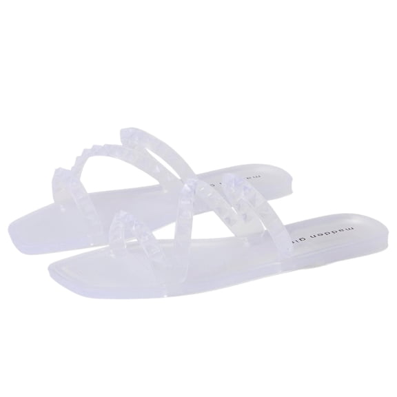 Madden Girl Lagunna Clear LAGUNNA-102 Women's Size 8