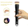 thumbnail image 2 of Rotating Cosmetic Brush, Makeup Brush Suit, Electric Cosmetic Brush, Lazy Makeup Brush, Blush Brush Powder Foundation Brush, 2 of 7