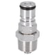 thumbnail image 1 of Adaptador de poste de bloqueo de bola de gas de 19/32‑18 con rosca macho NPT de 1/2 pulg. para barril Corny Keg, 1 of 14