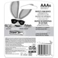 thumbnail image 3 of Energizer, Pilas MAX Alcalinas AAA, 6 Pilas, Blanco/Rojo, 3 of 5
