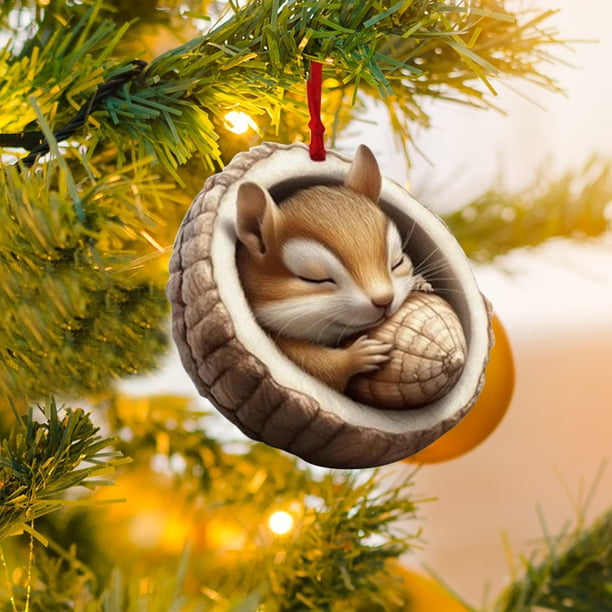 Xihbxyly Liquidación de Verano Colapso de Navidad En Impresión Plana En 2D, Acrílico, Pequeño, 3 Piezas
