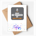 thumbnail image 1 of Logo World No Tobacoo Day No Smoking Welcome Back Greeting Cards Envelopes Blank, 1 of 3
