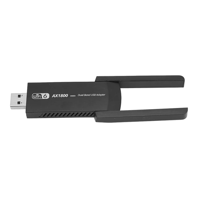 AX1800M WiFi 6 USB Adapter, MU MIMO Adapter With Dual Band 5G/2.4G, 802.11ax USB 3.0 Card For PC/Desktop/Laptop, Support 7/10/11