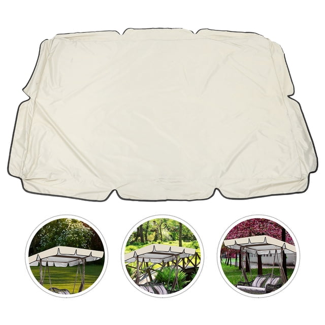 WRISTBIQUE Cubierta Impermeable De Toldo Para De Patio En Beige Con Protección Solar
