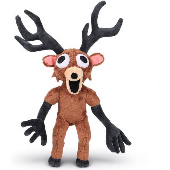 HYPERLIVING 99 Nights In The Forest Plush Toy,The Deer Villain Collectible Soft Toy,Game-Inspired Stuffed Animal For Kids & Adults,Cuddly Plushie Gift For Christmas,Halloween & Birthdays. (Bat)
