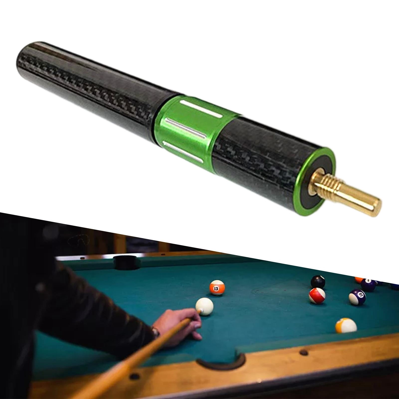 funtasica Billiard Cue Extension Pool Cue Extender Comfortable Compact Retractable Exercise Equipment Pool Accessory Pool Cue Extension 9inch