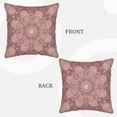 thumbnail image 3 of ZNDUO Baroque Vintage Floral Throw Pillows, Throw Pillows for Couch-Indoor Decorative Pillows,16"x16", 3 of 8