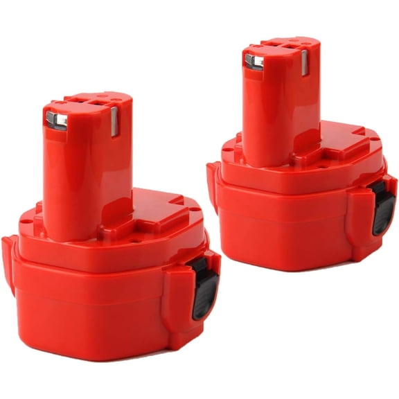 2Pack 3600mAh 14.4V NiMh Battery Replacement for Makita 1434 1433 PA14 1422 1420 1435 1435F 194172-2 193158-3 192600-1 6233d 6337d Cordless Power Tools