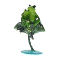 thumbnail image 3 of Figura de pareja de ranas, adorno hecho a mano, decoración novedosa, artesanía animal única A, 3 of 9