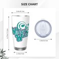 thumbnail image 4 of Vaso Water Wizz de 20 oz, taza de viaje para café con aislamiento al vacío de acero inoxidable, taza de café, taza de viaje con tapa, taza térmica para exteriores, 4 of 8