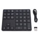 thumbnail image 2 of Teclado 2.4G De 35 Teclas Teclado USB Para Computadora Portátil, Teclado Numérico Inalámbrico Portátil, Teclado Numérico Inalámbrico De 35 Teclas, Extensiones De Teclado, 2 of 7