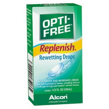 OPTI-FREE Replenish Rewetting Drops 10 mL (Pack of 6)
