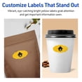 thumbnail image 4 of Avery Oval Scalloped Labels, Bright Yellow, 1-1/8" x 2-1/4", 840ct, 4 of 11