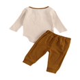 thumbnail image 2 of Newborn Boy Long Sleeve Romper and Pants 2PCS Set, 2 of 6