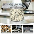 thumbnail image 6 of Yayeee Ashtray with Lid for Cigarette Smokeless Stainless Steel Home Ash Holder, Beige Birds, 6 of 7