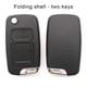 thumbnail image 2 of Kenally Carcasa de llave de coche ABS portátil desmontable reemplazo protector plegable a prueba de arañazos automotriz Fob funda protectora Dispositivos antirrobo 2 Tecla Izquierda Kenally VI018356-01, 2 of 6