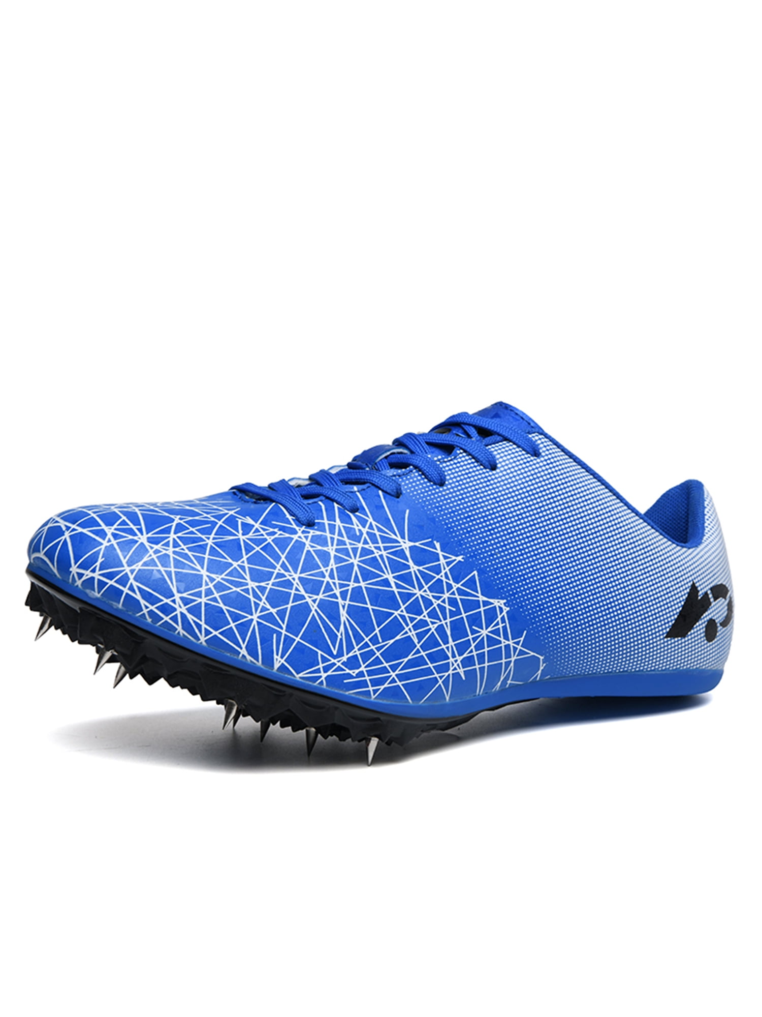 Woobling Mens Womens Track and Field Shoes Spikes Track Race Jumping