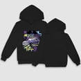 thumbnail image 2 of Mercatoo Kids Boys Long Sleeve Lightweight Drawstring Letter Print Graphic Hoodies Sweatshirt Children Girls Pullover Tops, 2 of 9