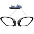 thumbnail image 1 of Reflector de espejo retrovisor VXR/FS para lancha motora 2005-2009 Kit de espejos (IZQUIERDO Y DERECHO) Compatible con el juego de espejos deportivos VX110 Deluxe, 1 of 5