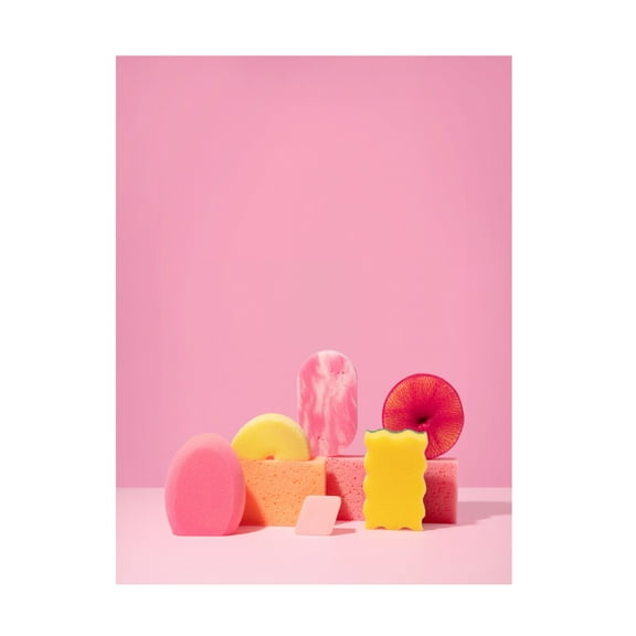 Canvas Wall Art - Julia Ramiro 'Esponjas 1' Wall Art for Living Room, Bedroom, or Office D?cor by Trademark Fine Art - 14 x 19 Inches