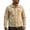a01Khaki, variant on LODIENY Men Denim Trucker Jacket Button Down Collared Long Sleeve Classic Fit Jean Coats Western Style Cowboy Jackets Navy XXL