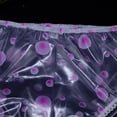 thumbnail image 4 of Calzoncillos de plástico transparente de PVC con encaje para hombre, suaves, brillantes, silenciosos, de cintura media, impermeables, para adultos y bebés, 4 of 5