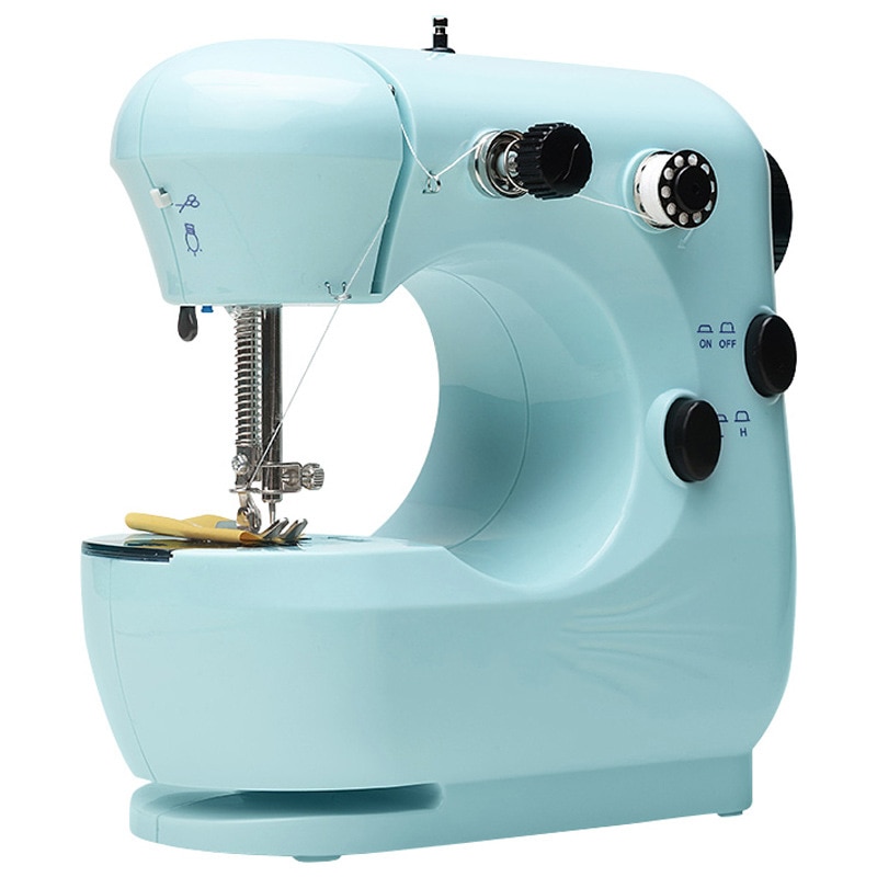 Buy Mini Portable Handheld sewing machines with lighting Stitch Sew