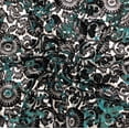 thumbnail image 5 of Green Silver SYF Multi Floral Burnout Velvet, 5 of 8