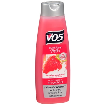 Vo5 Moisture Milks Shampoo - Alberto VO5 Moisture Milks Moisturizing Shampoo Strawberries & Cream 12.5 fl oz(pack of 4)