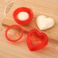 thumbnail image 1 of Sandwich Cutter and Sealer - Decruster Sandwich Maker - Great for Lunchbox and Bento Box - Boys and Girls Kids Lunch - Sandwich Cutters for Kids (Heart, Star, Mouse), 1 of 4