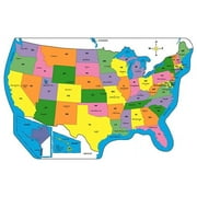 Notepads, Labeled U.S. Practice Map, 30 shts/pd, Set of 6