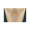 thumbnail image 6 of JewelersClub 1.00 Carat T.W. White Diamond Sterling Silver 3 Piece Jewelry Set, 6 of 10