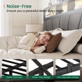 thumbnail image 6 of Queen Size Bed Frame With Upholstered Headboard & Storage Drawers, Platform Bed With Led Lights & Charging Station, Black, 6 of 11