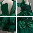 thumbnail image 5 of IDOPIP Pageant Dresses for Girls Sequin Toddler Tiered Tulle Tutu Prom Dress Wedding Birthday Formal Gown 1-8Y, 5 of 9